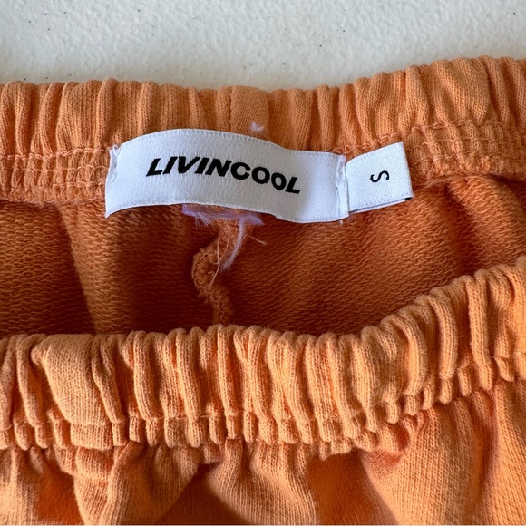 NWT LIVIN COOL ESSENTIAL ORANGE SHORTS SZ SMALL S - Picture 7 of 8